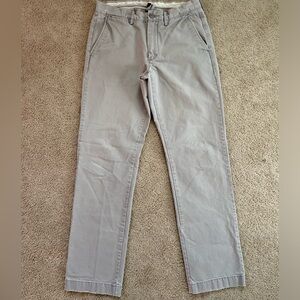 j.crew Gray Slacks 30x32